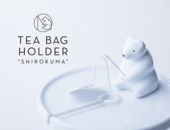 Shirokuma : Un petit ours blanc porteur de sachet de thé