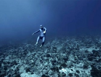 Guillaume Néry balloté dans les courants océaniques
