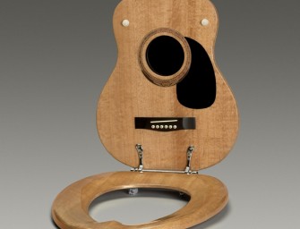 Des sièges de toilette pour amoureux de la musique