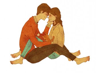 Love is … illustration des petits gestes d&rsquo;amour