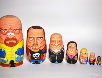 Andy Stattmiller : Les poupées russes en version pop art