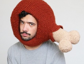 Food Art au crochet : Les chapeaux de Phil Ferguson