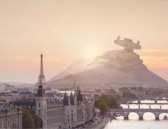 Des vaisseaux de l&rsquo;univers Star Wars écrasés dans de grandes villes autour du monde