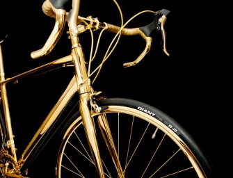 200 000$ pour un vélo recouvert de 24 carats d&rsquo;Or