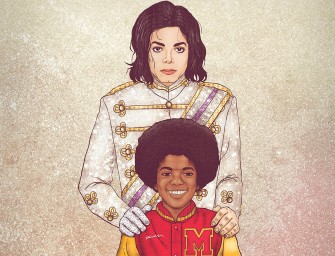 Me & My Other Me : Illustrations d&rsquo;anciennes célébrités avec leurs jeunes eux-mêmes