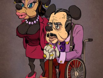 Si les personnages de cartoon vieillissaient , a quoi ressembleraient ils ?