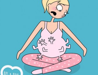 Le quotidien difficile des femmes enceintes au travers d&rsquo;illustrations humoristiques